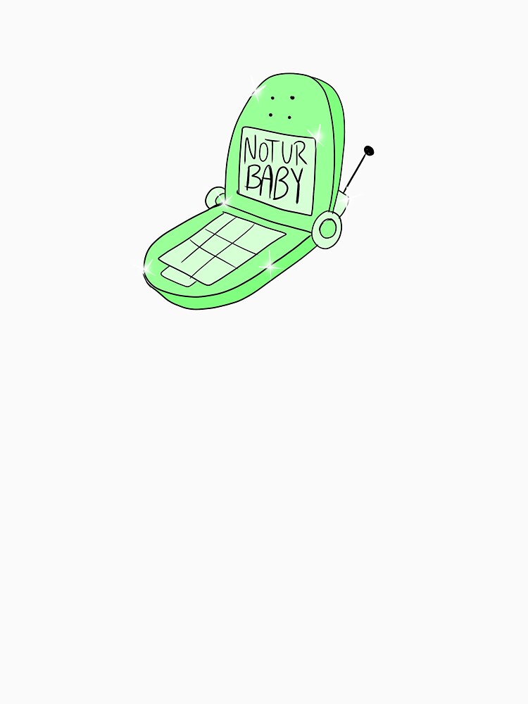 Not Ur Baby Flip Phone (Green) T-Shirts, Hoodie, Sweatshirt
