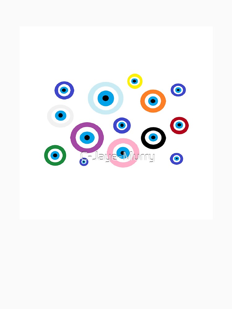 EVIL EYE - MULTI COLOR by C-Jaye-Murry T-Shirts, Hoodie, Sweatshirt | BlankRebels.com (Image 3)