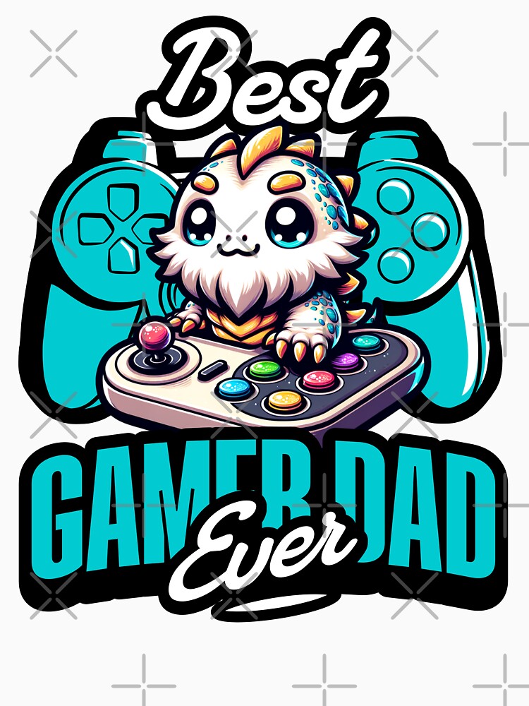 Best Bearded Dragon Gamer Dad by aylastyle T-Shirts, Hoodie, Sweatshirt | BlankRebels.com (Image 3)
