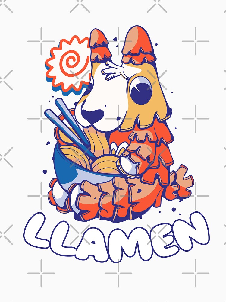 Llamen by jie lin T-Shirts, Hoodie, Sweatshirt | BlankRebels.com (Image 3)