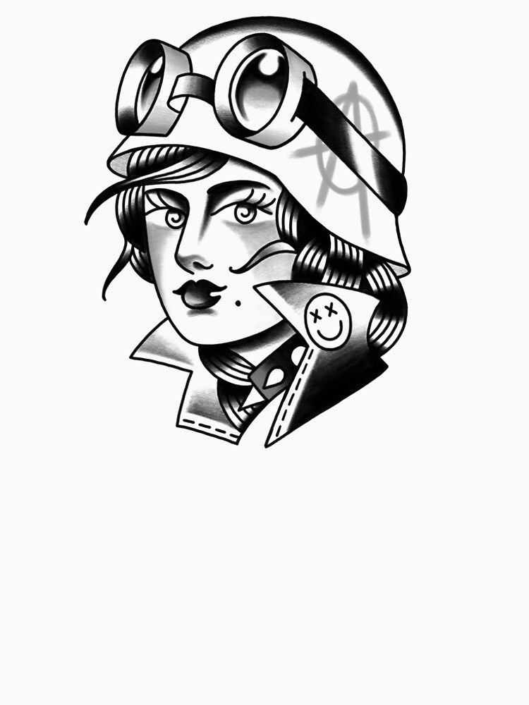 Punk Girl Sticker by Cortelart T-Shirts, Hoodie, Sweatshirt | BlankRebels.com (Image 2)