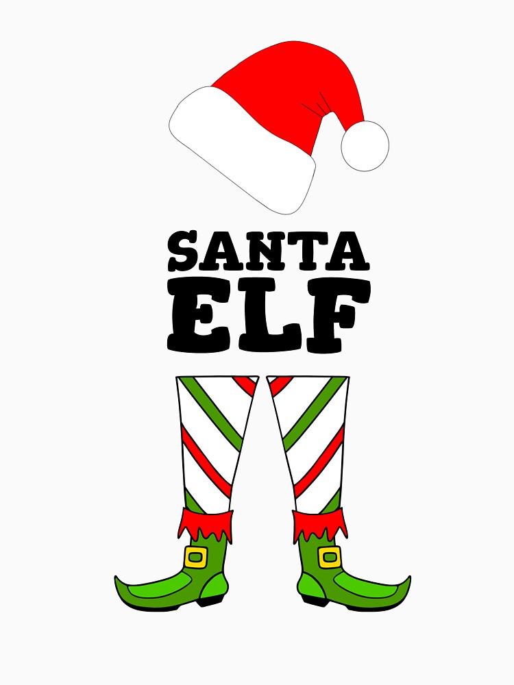 Elf Matching Santa Elf by Sartoris Art T-Shirts, Hoodie, Sweatshirt | BlankRebels.com (Image 3)
