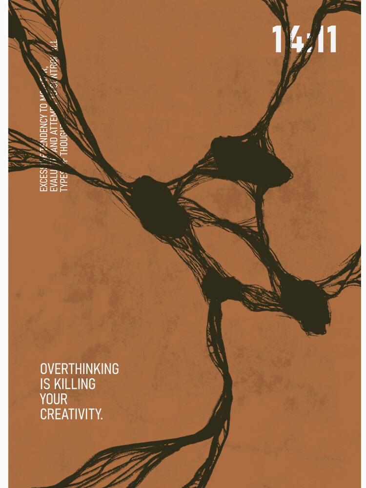 Overthinking by bernardonone T-Shirts, Hoodie, Sweatshirt | BlankRebels.com (Image 2)