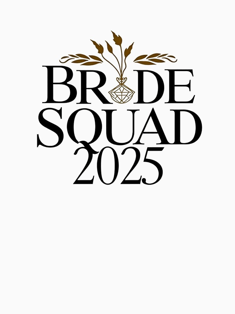 Bride Squad With Plant in Diamond Vase by JunelOfficial T-Shirts, Hoodie, Sweatshirt | BlankRebels.com (Image 3)
