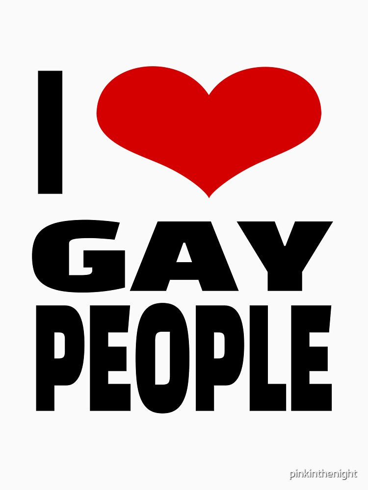 i heart gay people by pinkinthenight T-Shirts, Hoodie, Sweatshirt | BlankRebels.com (Image 3)