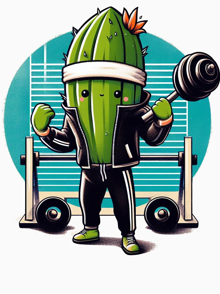 Essential gym from Cactuar by haneen30 T-Shirts, Hoodie, Sweatshirt | BlankRebels.com (Image 3)