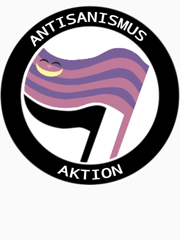 ANTISANISMUS AKTION by birdgoatman T-Shirts, Hoodie, Sweatshirt | BlankRebels.com (Image 3)