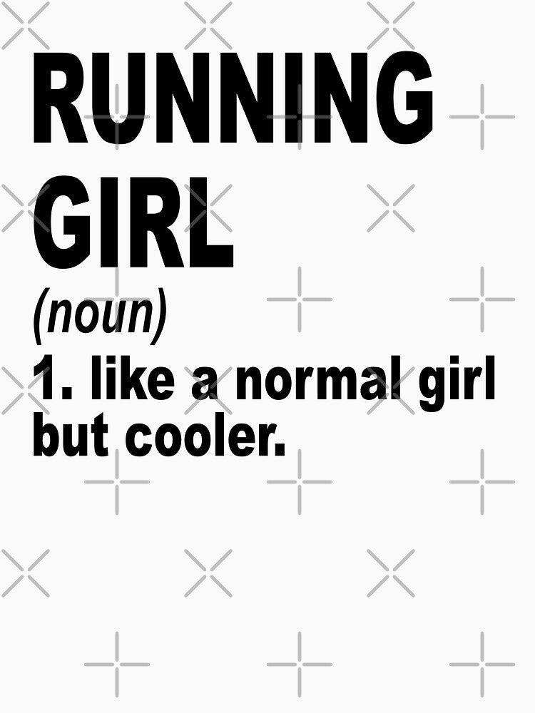 running Girl Like A Normal Girl But Cooler,running Lovers Gift by Dogs Geeky⭐⭐⭐⭐⭐ T-Shirts, Hoodie, Sweatshirt (Image 3)