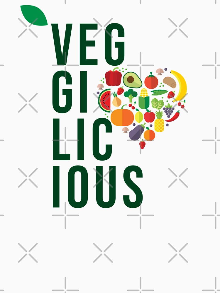 Veggilicious by ElenaDanilo T-Shirts, Hoodie, Sweatshirt | BlankRebels.com (Image 3)