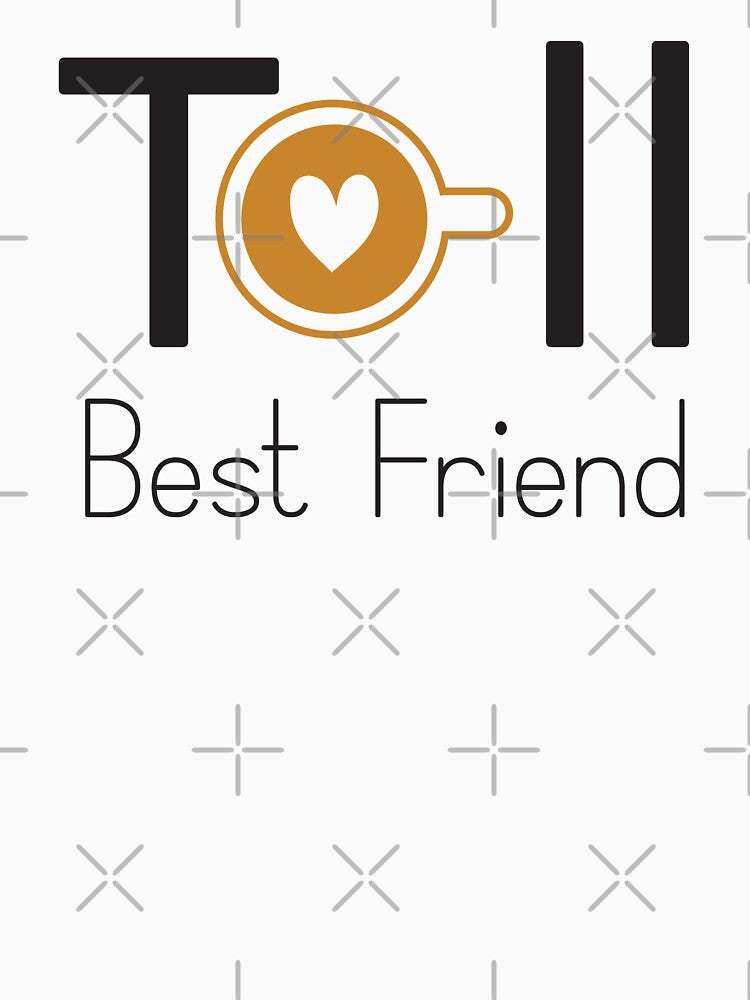 Tall Best Friend Coffee by KElife T-Shirts, Hoodie, Sweatshirt | BlankRebels.com (Image 3)