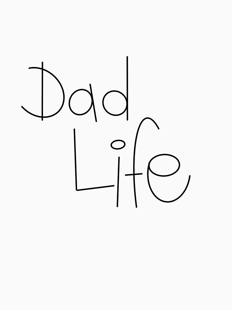 Dad Life aesthetic by svenjakruchten T-Shirts, Hoodie, Sweatshirt | BlankRebels.com (Image 3)