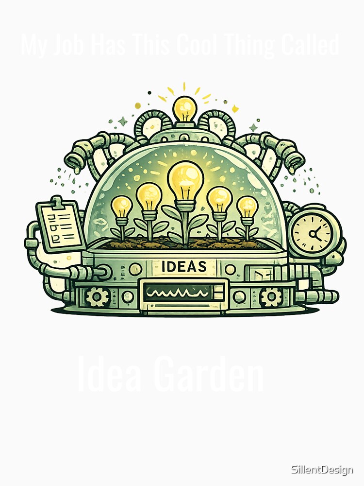 My Job Has This Cool Thing Called Idea Garden – Funny Office Humor Design by SillentDesign