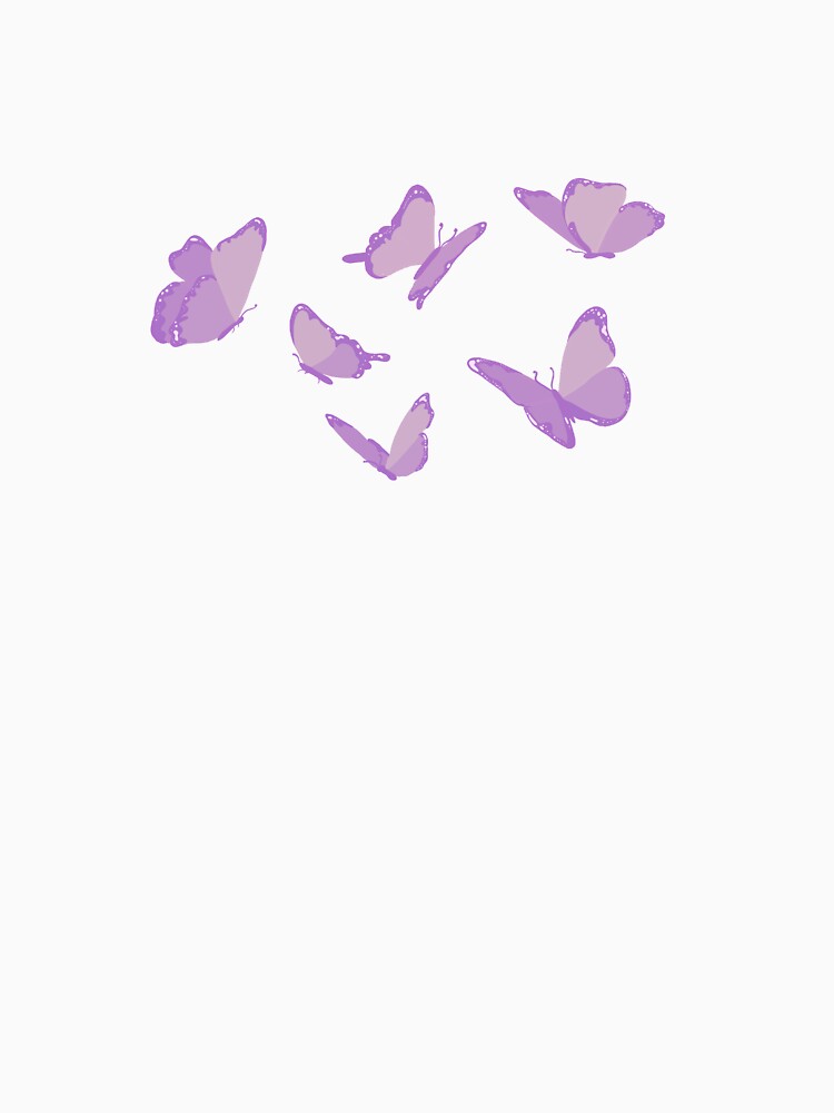 purple butterfly sticker pack by chachels T-Shirts, Hoodie, Sweatshirt | BlankRebels.com (Image 3)
