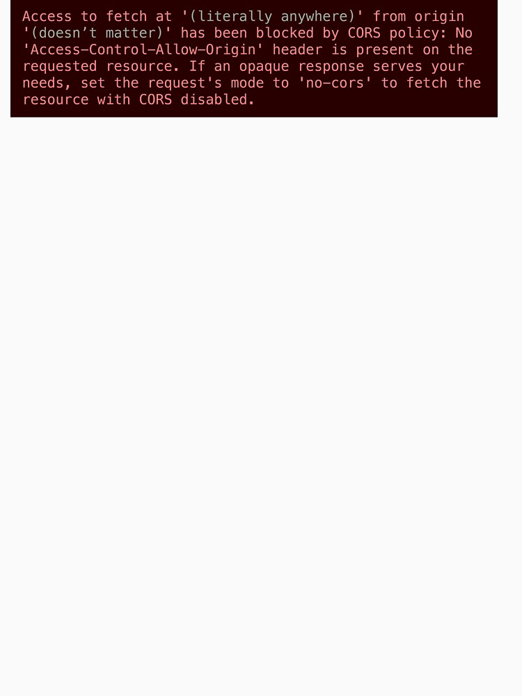 CORS error by TeePlusPlus T-Shirts, Hoodie, Sweatshirt | BlankRebels.com (Image 3)