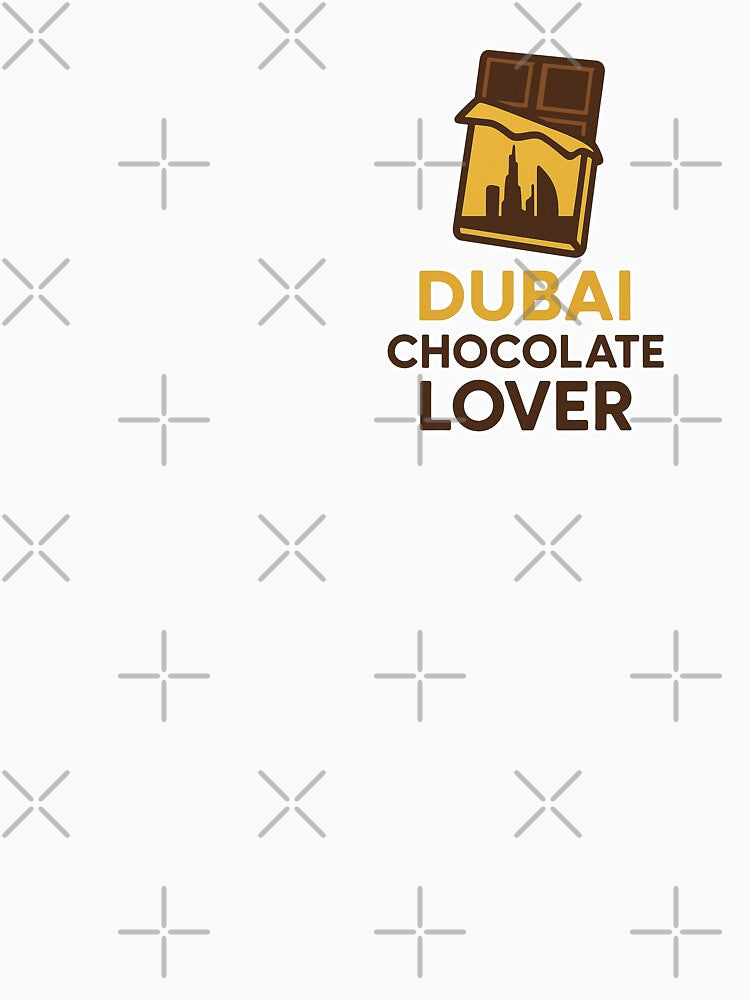 Dubai Chocolate Lover Skyline Bar Dessert Travel Design by RedCircleArt T-Shirts, Hoodie, Sweatshirt (Image 3)