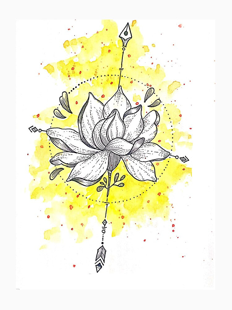 Bloom in Yellow by Artify001 T-Shirts, Hoodie, Sweatshirt | BlankRebels.com (Image 3)