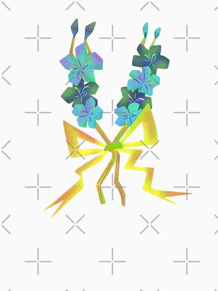Gladiolus Vertical Grace by diaricesalt T-Shirts, Hoodie, Sweatshirt | BlankRebels.com (Image 3)