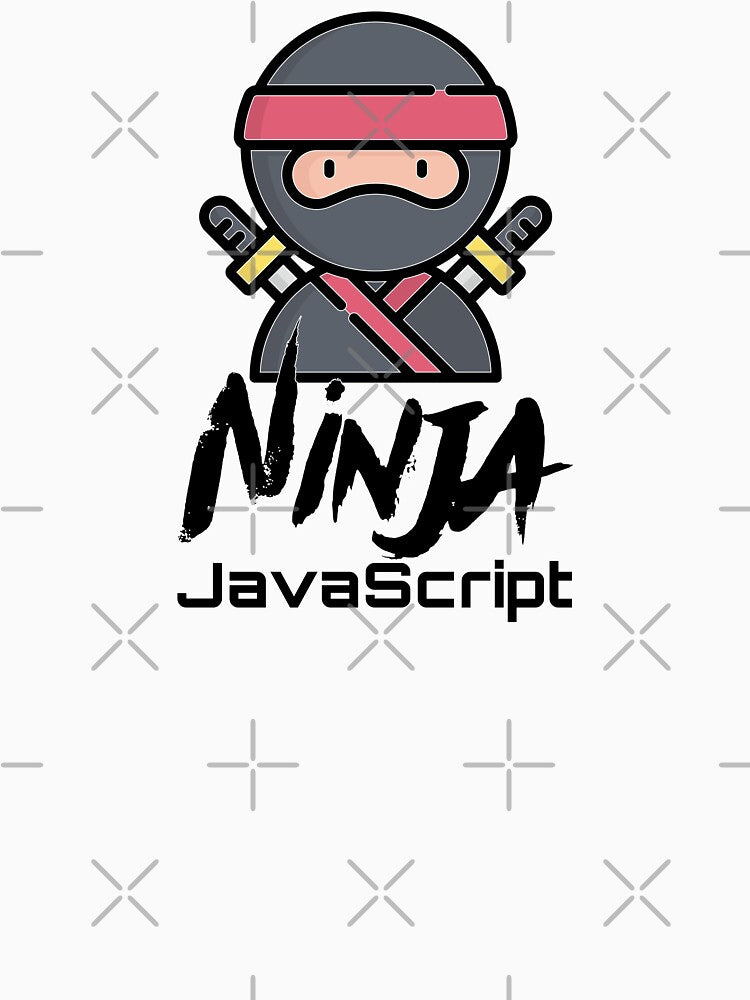 JavaScript Ninja (color black) by Stornu2Ruedas T-Shirts, Hoodie, Sweatshirt | BlankRebels.com (Image 3)