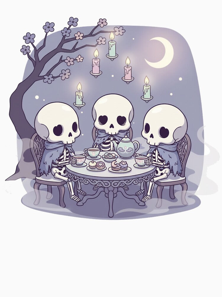 Dark Kawaii Tea Party T-Shirts, Hoodie, Sweatshirt