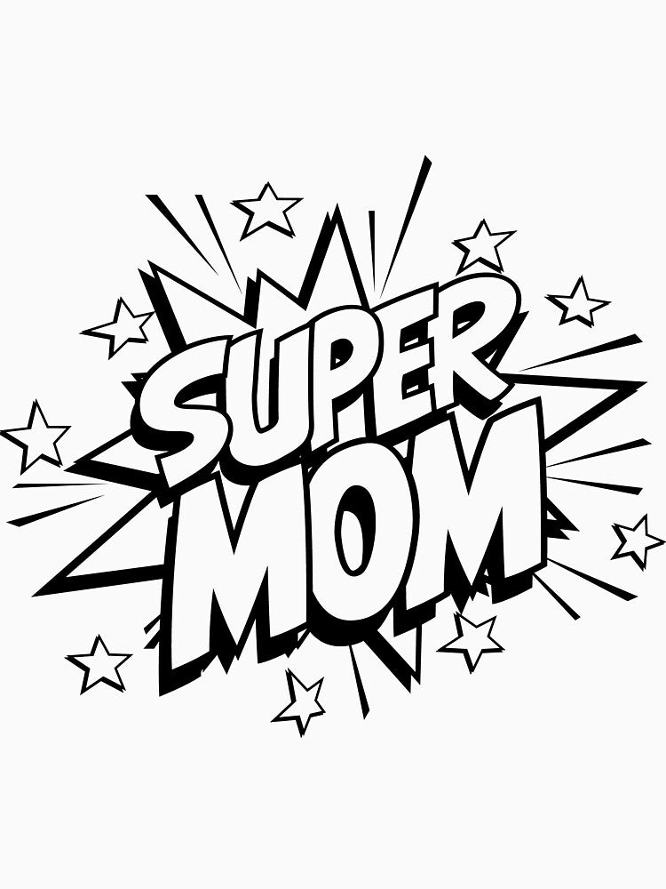 Super Mom by aldorjan T-Shirts, Hoodie, Sweatshirt | BlankRebels.com (Image 3)