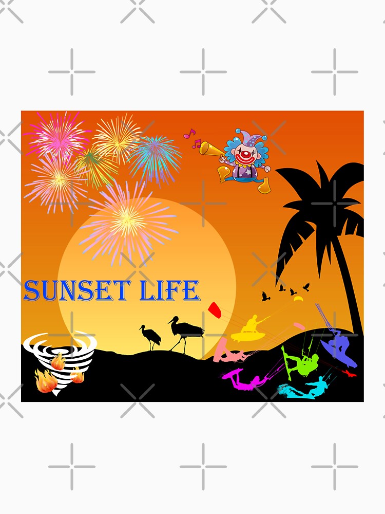 Sunset Life by Artstastic T-Shirts, Hoodie, Sweatshirt | BlankRebels.com (Image 3)