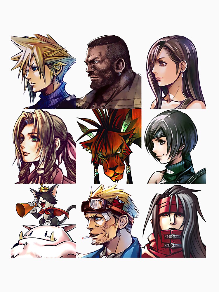 Final Fantasy Character T-Shirts, Hoodie, Sweatshirt