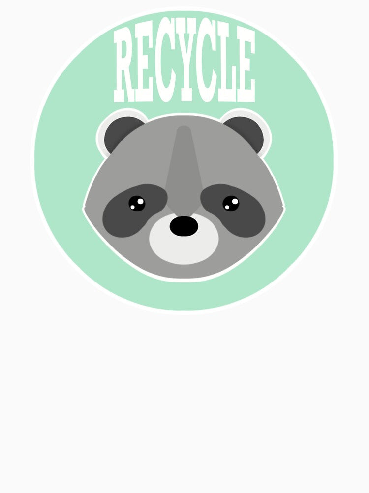 Raccoon - Recycle by GraesDreams T-Shirts, Hoodie, Sweatshirt | BlankRebels.com (Image 3)