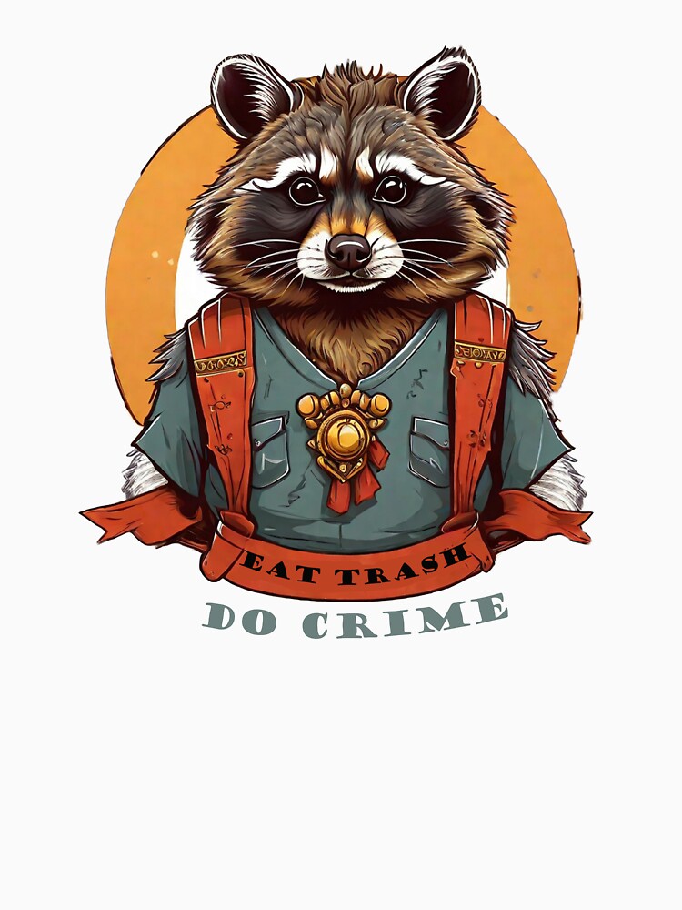 eat trash raccoon by AxelBrook T-Shirts, Hoodie, Sweatshirt | BlankRebels.com (Image 3)