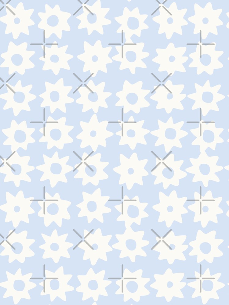 BOHO STAR PATTERN LIGHT PASTEL BLUE by blomastudios T-Shirts, Hoodie, Sweatshirt | BlankRebels.com (Image 3)