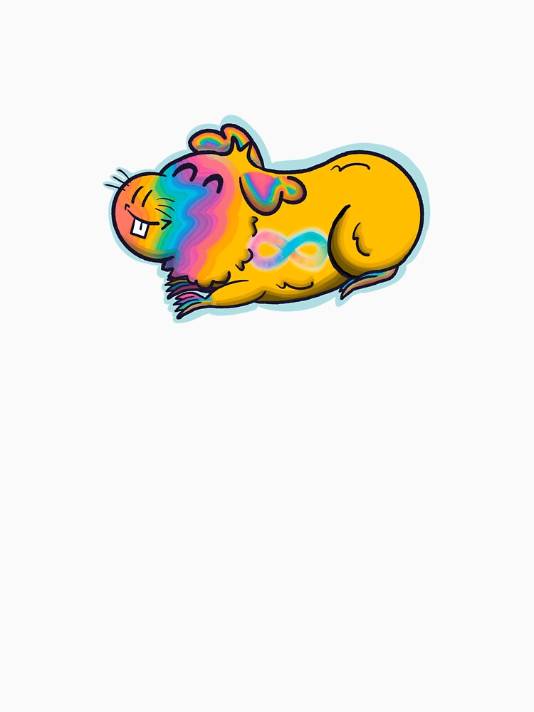 Autism Pride Guinea Pig by LouiEspoArt T-Shirts, Hoodie, Sweatshirt | BlankRebels.com (Image 3)