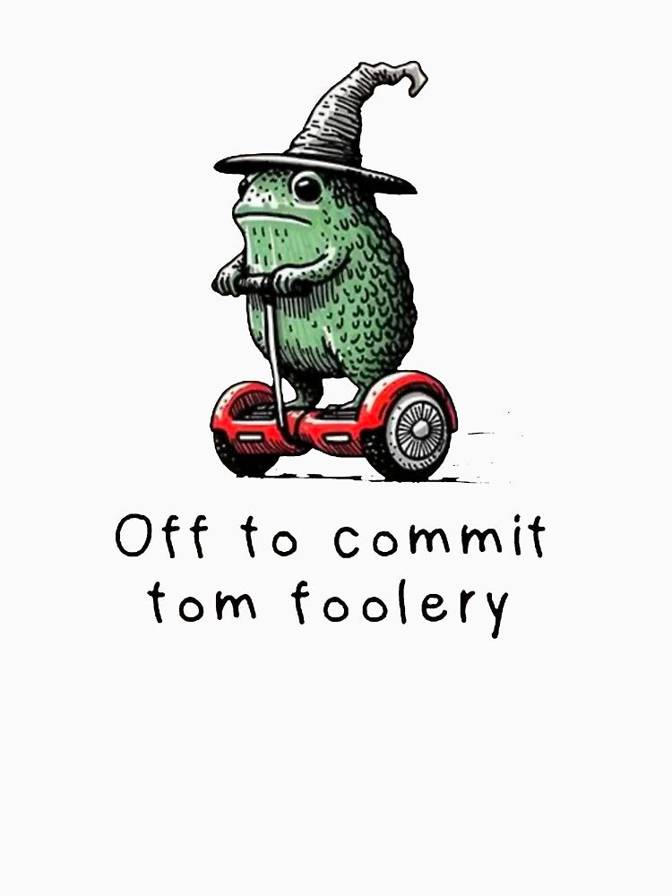 Off To Commit Tom Foolery by Buntrockstore
