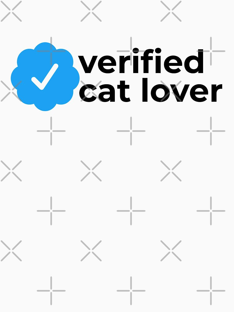 Verified cat lover by EnjoyMyTees T-Shirts, Hoodie, Sweatshirt | BlankRebels.com (Image 3)