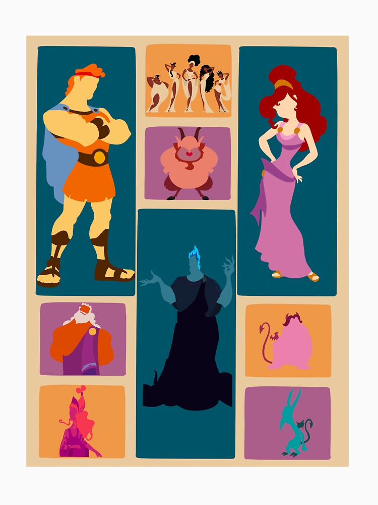 Hercules Inspired Minimalist T-Shirts, Hoodie, Sweatshirt