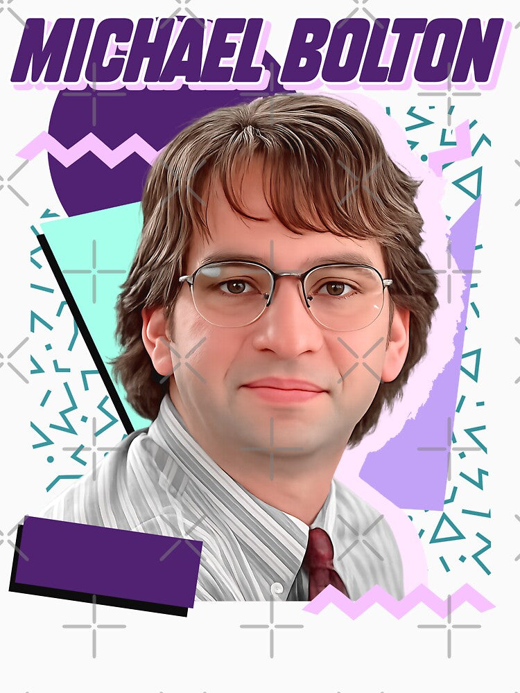 Michael Bolton 90s Style Fan Art - Office Space by darklordpug