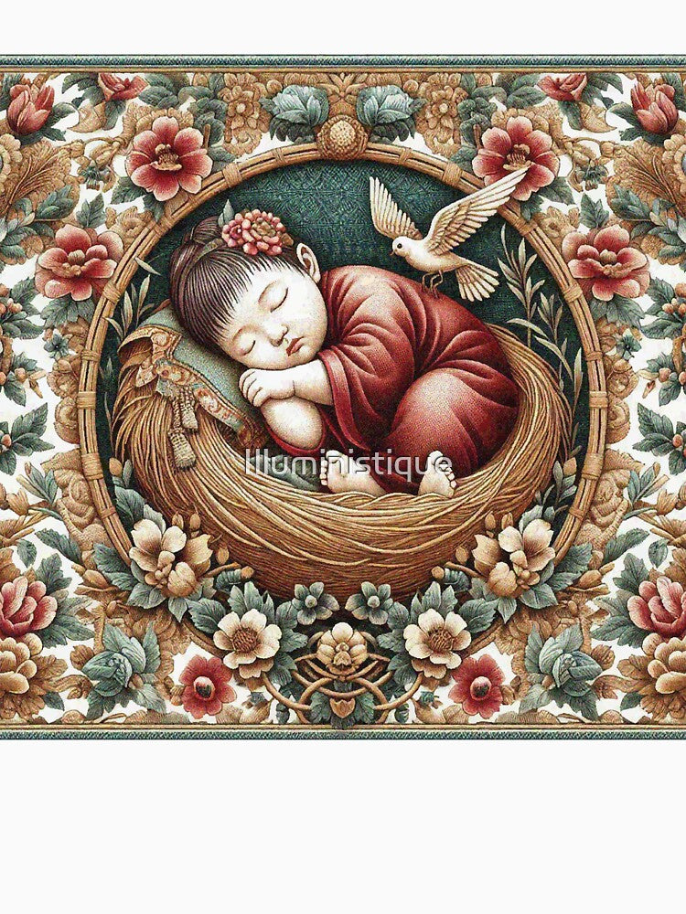 Sleeping Child in Mother's Nest mothers day gift by Illuministique T-Shirts, Hoodie, Sweatshirt | BlankRebels.com (Image 3)