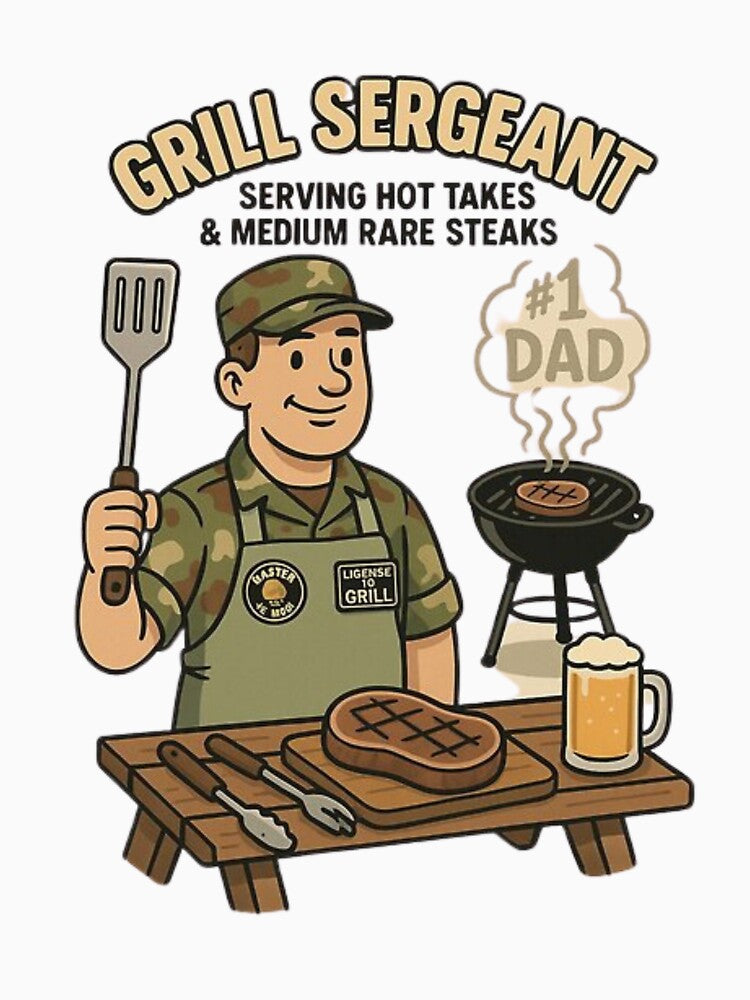 "License to Grill – Dad Edition" by Cgriffin18 T-Shirts, Hoodie, Sweatshirt | BlankRebels.com (Image 3)