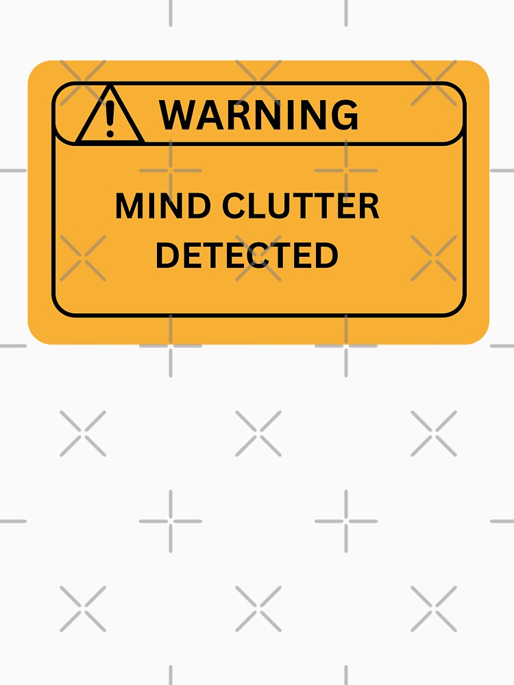 Warning: Mind Clutter Detected - Stoicism Philosophy by LexaArtworks T-Shirts, Hoodie, Sweatshirt | BlankRebels.com (Image 3)