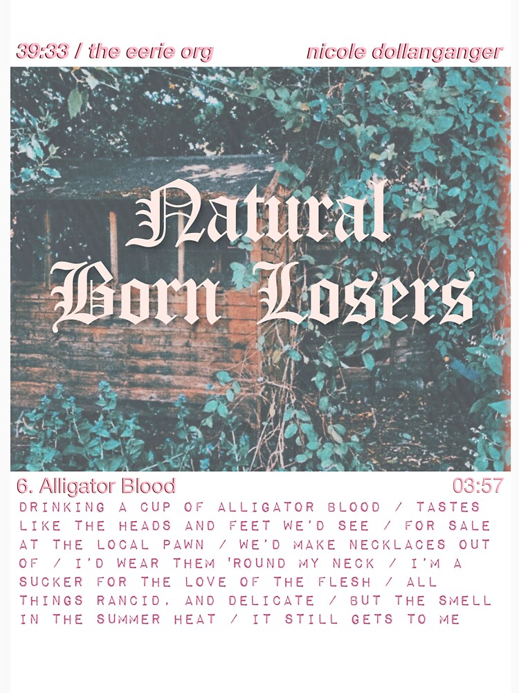 Nicole Dollanganger | Natural Born Losers by toxinpulse T-Shirts, Hoodie, Sweatshirt | BlankRebels.com (Image 3)