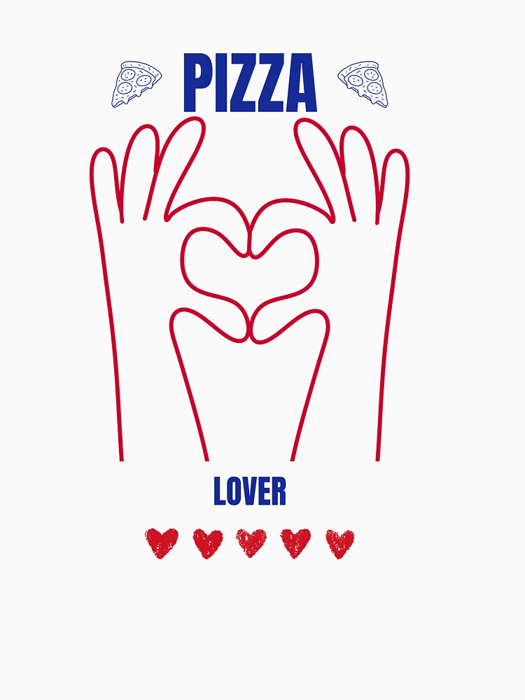 Pizza Lover by Kg-mat T-Shirts, Hoodie, Sweatshirt | BlankRebels.com (Image 3)