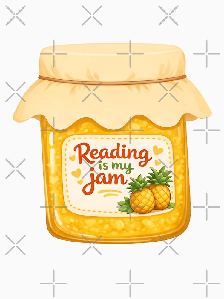 Reading Is My Jam Pages Over Everything Pineapple Fruit by HumansStuck12 T-Shirts, Hoodie, Sweatshirt (Image 3)