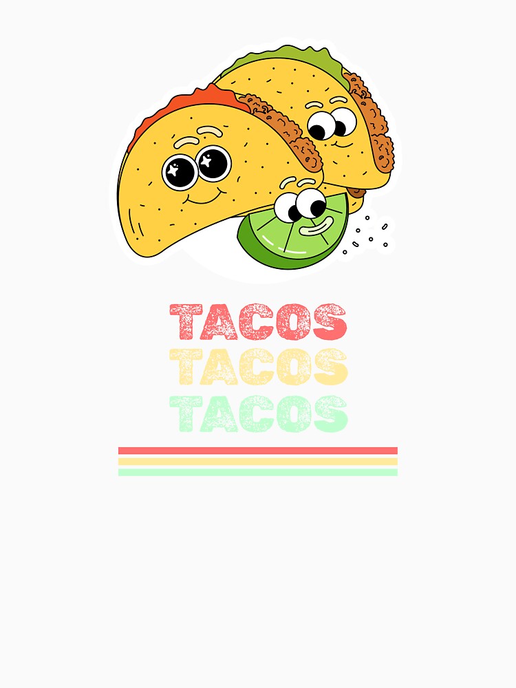 Tacos T-Shirt by DrewsTshirts Hoodie, Sweatshirt | BlankRebels.com (Image 3)