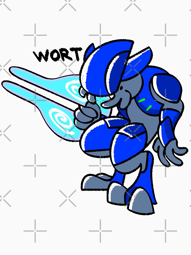 Elite Blue w/ Sword by LowResDesigns T-Shirts, Hoodie, Sweatshirt | BlankRebels.com (Image 3)