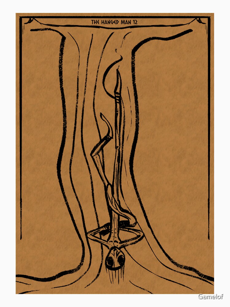 Hanged man tarot by Gamelof T-Shirts, Hoodie, Sweatshirt | BlankRebels.com (Image 2)