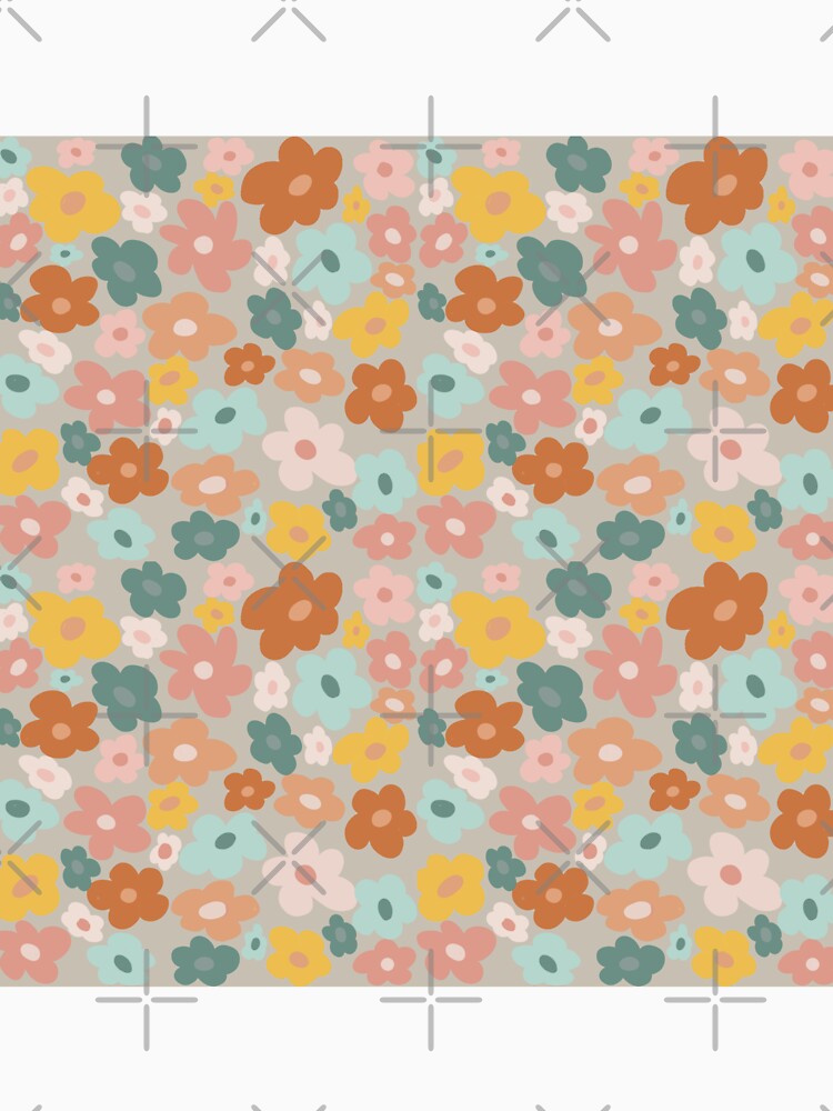 Colourful floral  design (colour palette, color palete) by Sanaura T-Shirts, Hoodie, Sweatshirt | BlankRebels.com (Image 3)