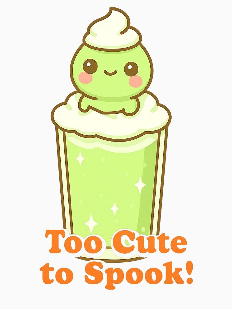 Kawaii Matcha Ghost Dessert – Halloween Gift for Food Lovers by kakaworld T-Shirts, Hoodie, Sweatshirt (Image 3)