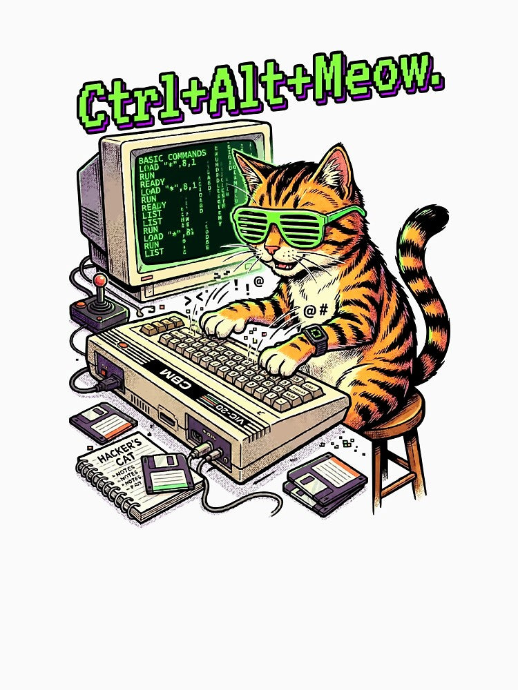 Geek cat by Remy490