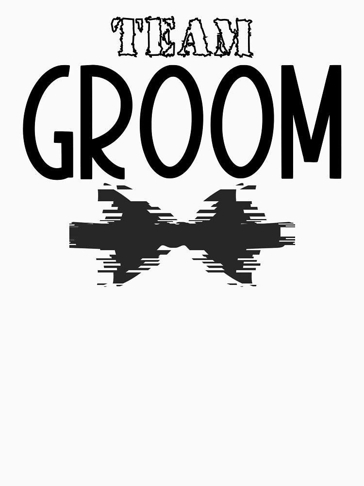 Team Groom Wedding Design by LJ4EVER T-Shirts, Hoodie, Sweatshirt | BlankRebels.com (Image 3)