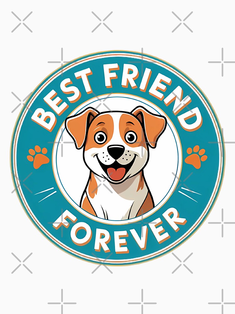 Best Friend Forever Dog BFF Dog Best Friend by Furry Paw  Prints T-Shirts, Hoodie, Sweatshirt | BlankRebels.com (Image 3)