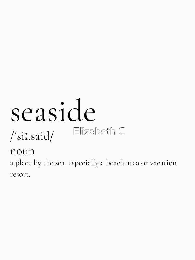 Definition aesthetic sea side by ElizabethCoelho