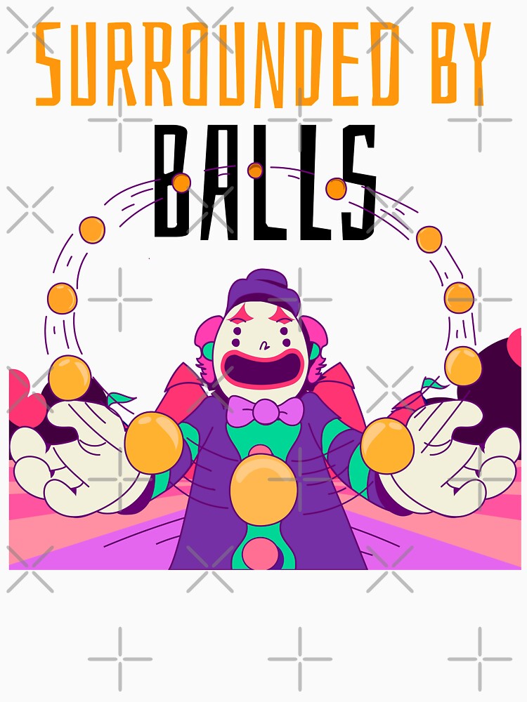 Surrounded By Balls by Teelogic T-Shirts, Hoodie, Sweatshirt | BlankRebels.com (Image 3)